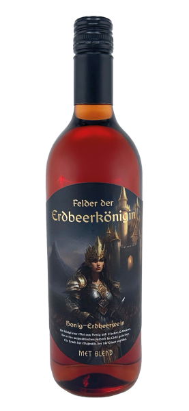 Honig-Erdbeer-Wein - Erdbeerkönigin - 0,75L - 12% Honig-Erdbeer-Wein - Erdbeerkönigin - 0,75L - 12%