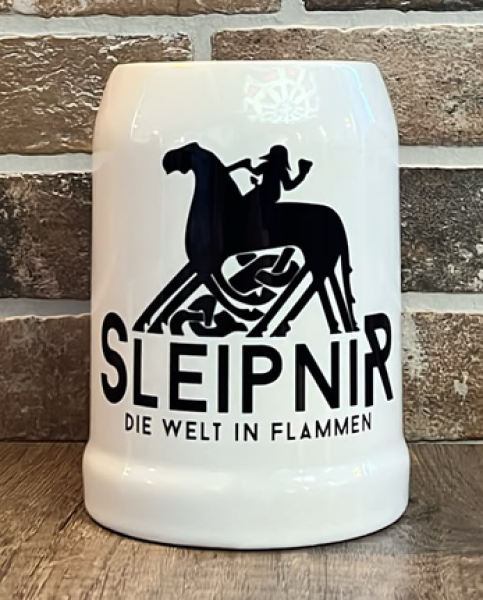 Bierkrug - Sleipnir - Die Welt in Flammen Bierkrug - Sleipnir - Die Welt in Flammen