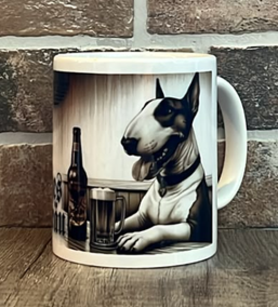 Tasse - Reichsbräu - Bullterrier