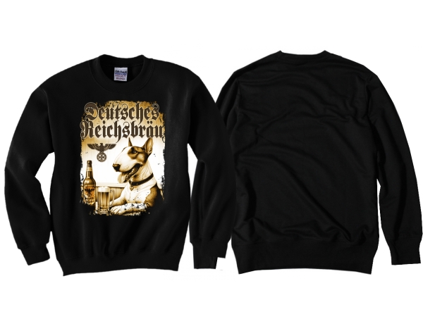 Pullover - Deutsches Reichsbräu - Bullterrier Pullover - Deutsches Reichsbräu - Bullterrier