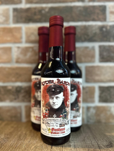 Likör - Sauerkirsch - Roter Baron - Manfred von Richthofen