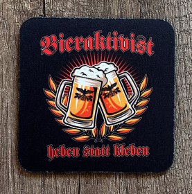 Getränkeuntersetzer - Bieraktivist